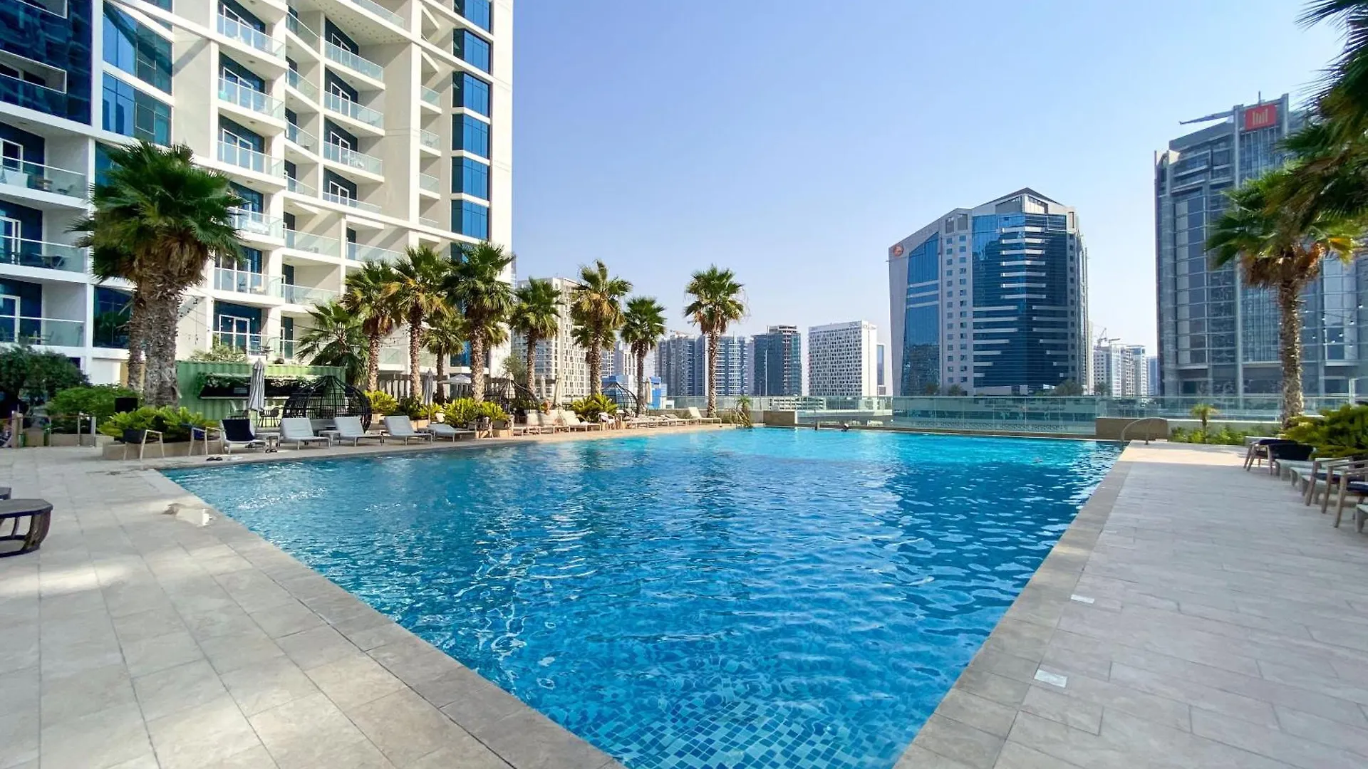 Apartament Citi Home-Elegant Studio With Burj Khalifa View By Damac Prive Dubaj