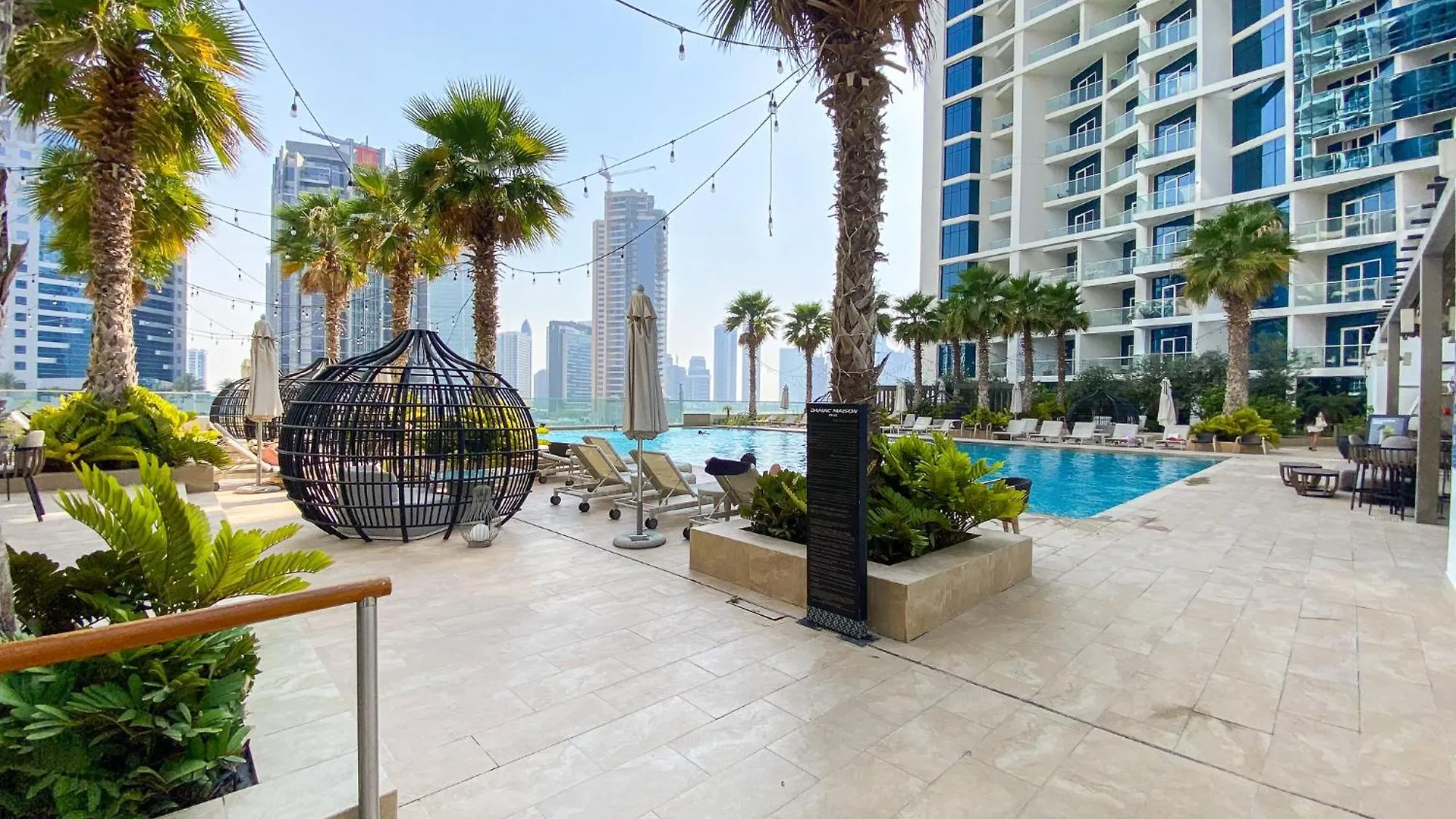 Citi Home-Elegant Studio With Burj Khalifa View By Damac Prive Dubaj 0*,  Zjednoczone Emiraty Arabskie
