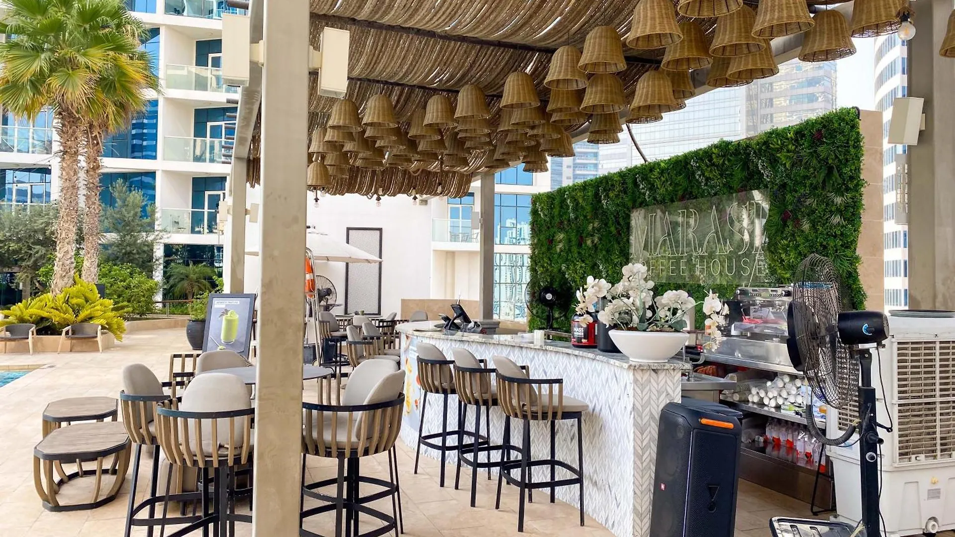 Citi Home-Elegant Studio With Burj Khalifa View By Damac Prive Dubaj