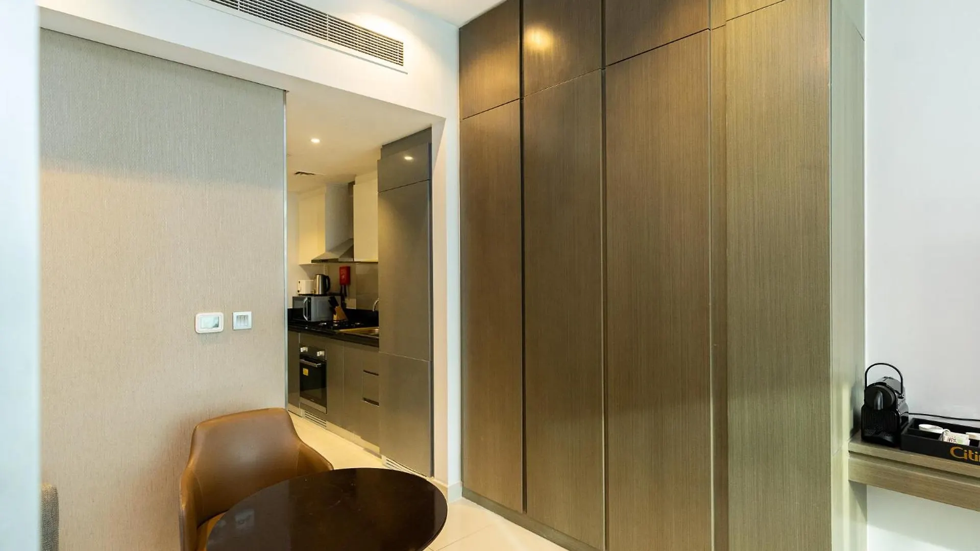 Citi Home-Elegant Studio With Burj Khalifa View By Damac Prive Dubaj Zjednoczone Emiraty Arabskie