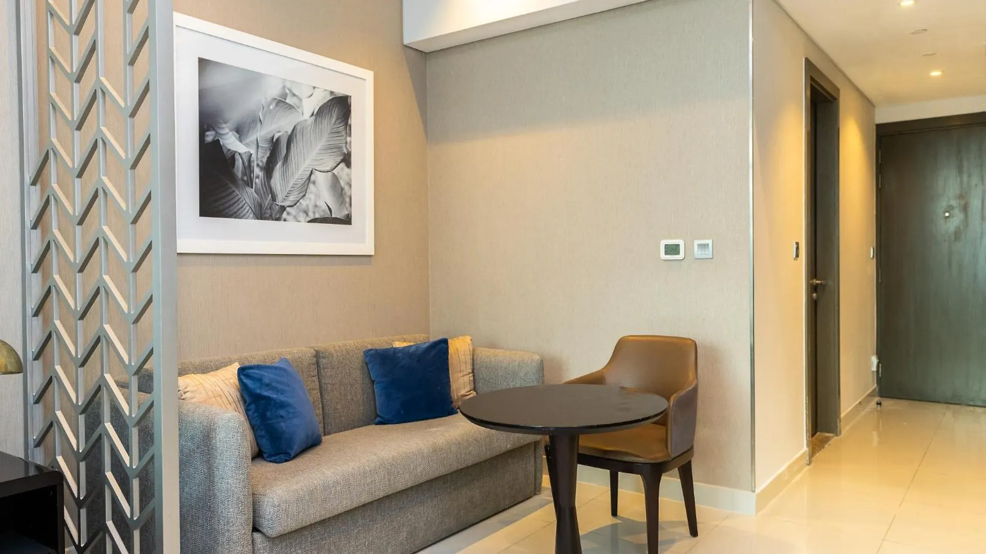 Citi Home-Elegant Studio With Burj Khalifa View By Damac Prive Dubaj 0*,