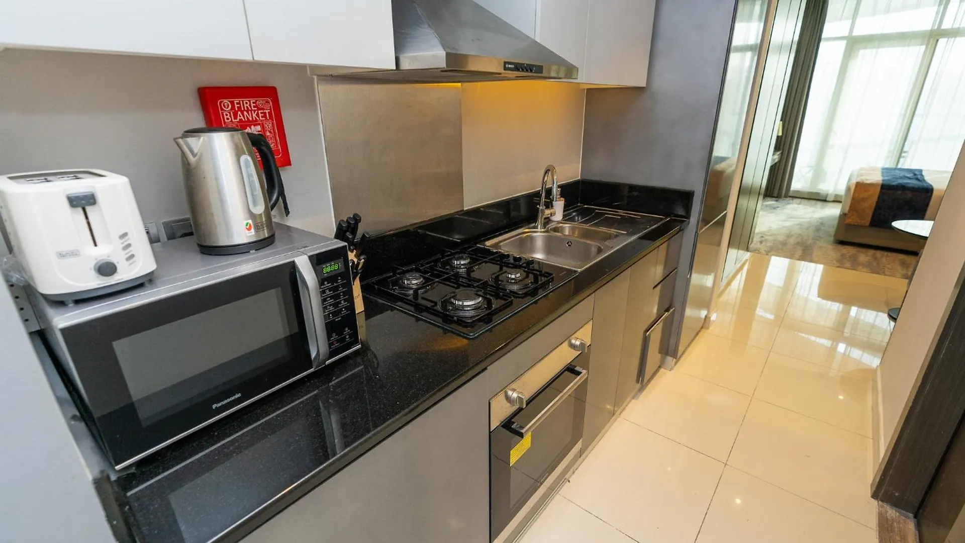 Apartament Citi Home-Elegant Studio With Burj Khalifa View By Damac Prive Dubaj
